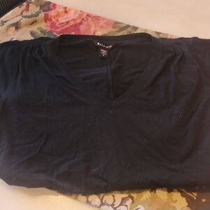 Athleta Classic Black V-Neck Tee